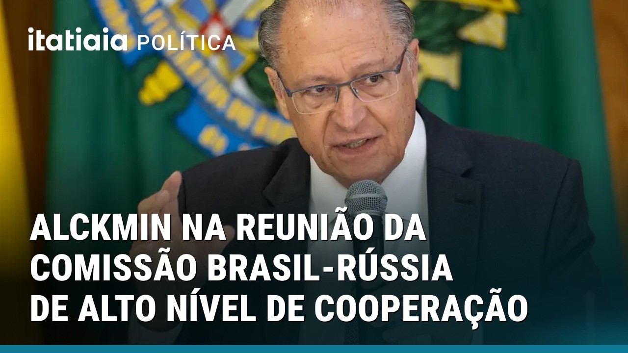 ALCKMIN DEFENDE AMPLIAÇÃO DE INVESTIMENTOS RUSSOS NO BRASIL; VEJA DISCURSO