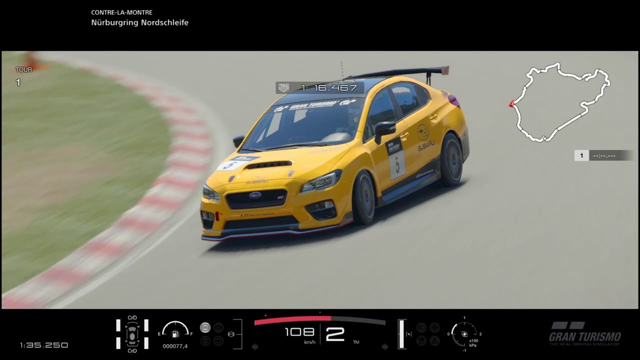 Subaru WRX - Gr4 - Nordschleife - BOP on