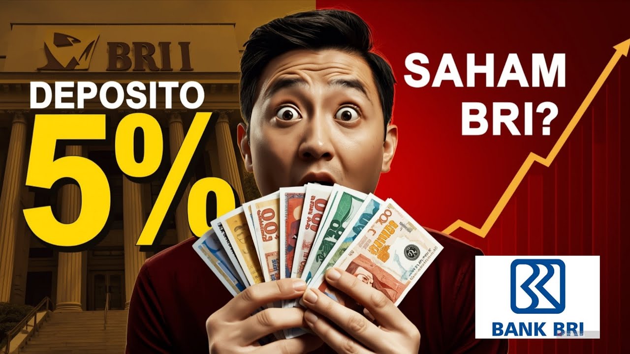 Modal 100 Juta di Deposito BRI vs Saham BBRI, untung mana? 