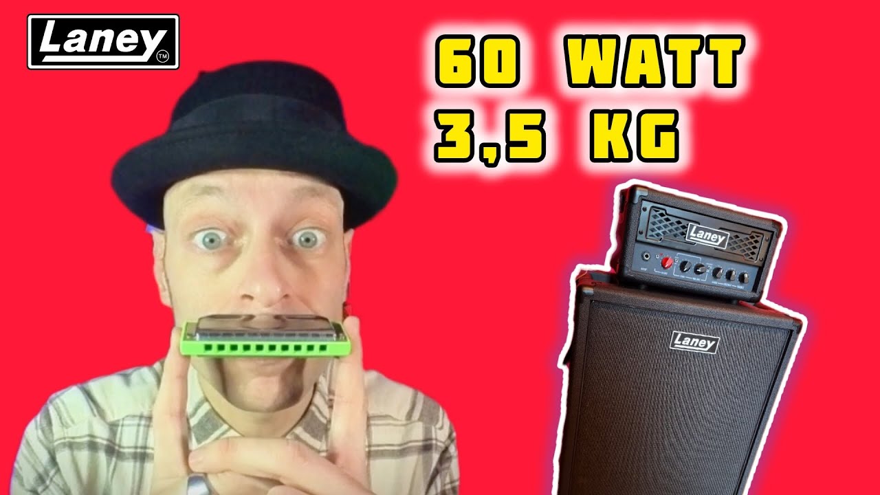 LANEY IRF IRON HEART LEADTOP I Harmonica Blues Review I Stefano Lucignolo