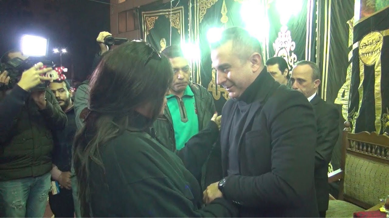 نجوم الفن يقدمون واجب العزاء في الفنان سعيد عبدالغني