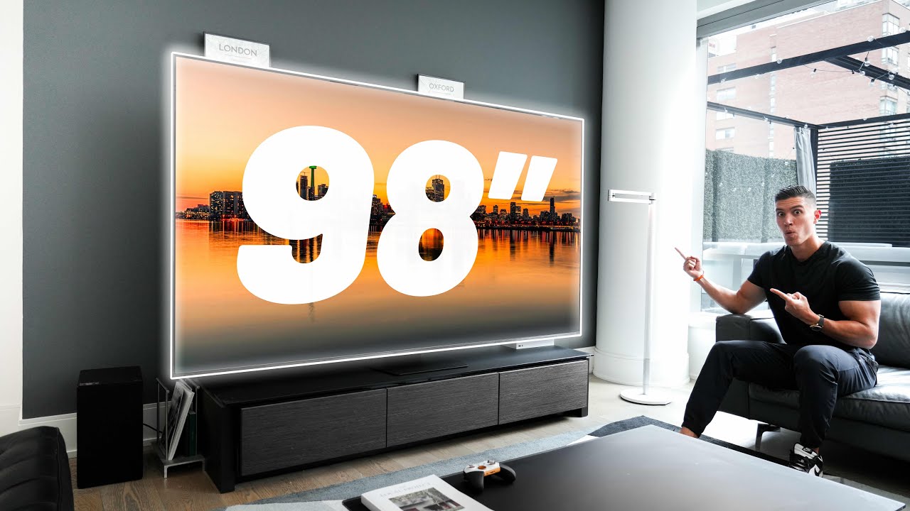 98-дюймовый Samsung QLED &mdash; ЛУЧШИЙ ТЕЛЕВИЗОР СУПЕРБОЛЬШОГО РАЗМЕРА!