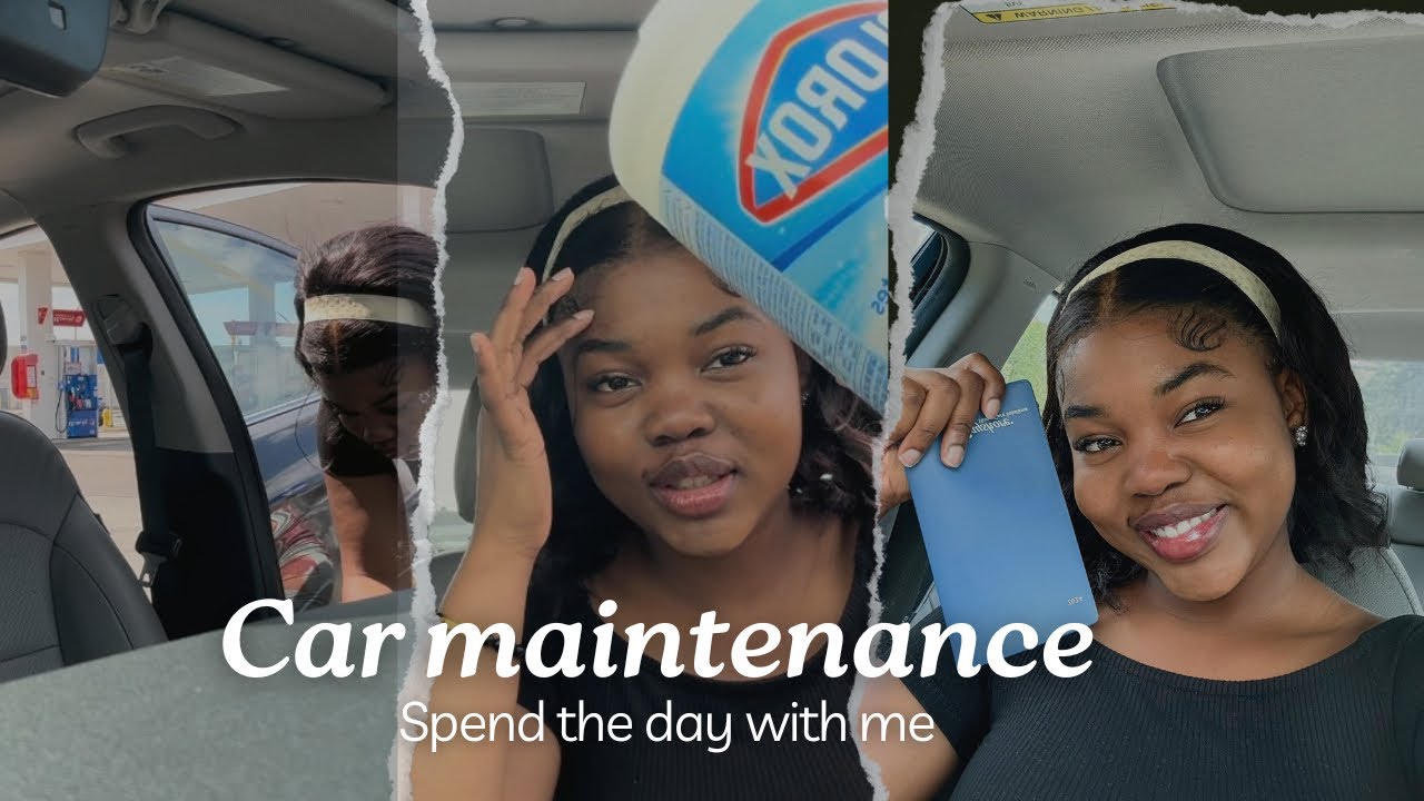 Car maintenance day 👩‍🔧| spend the day with me