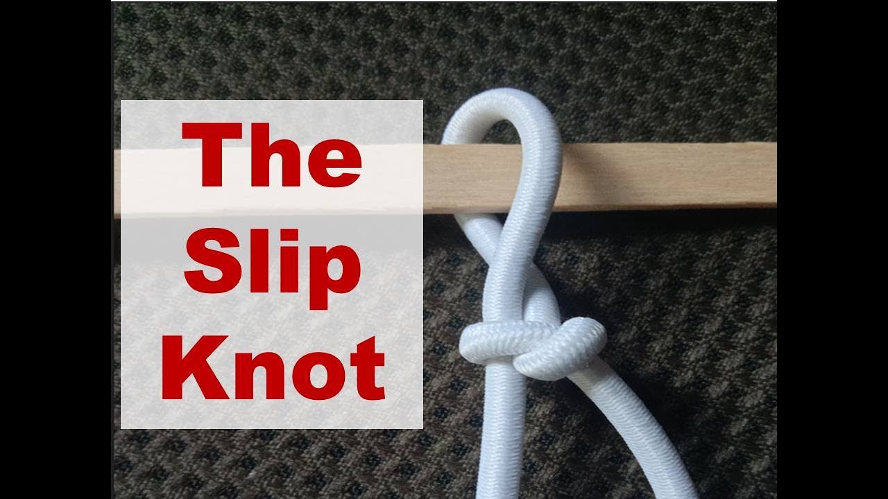 How to make a slip knot to restring dolls.