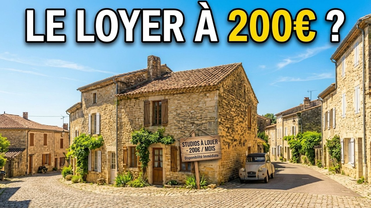 10 Pays Où Les Loyers S'EFFONDRENT À 200€ (Français Louent) [2026]