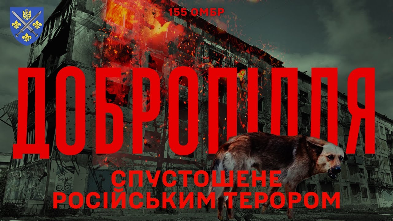 ПОДИВІТЬСЯ НА ДОБРОПІЛЛЯ — мирне прифронтове місто, спустошене російським терором