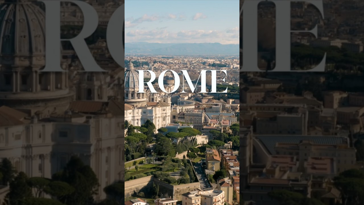 ROME | Most Beautiful Cities to Visit in Italy 🇮🇹 #italytravel  #beautifulcities #italy2024