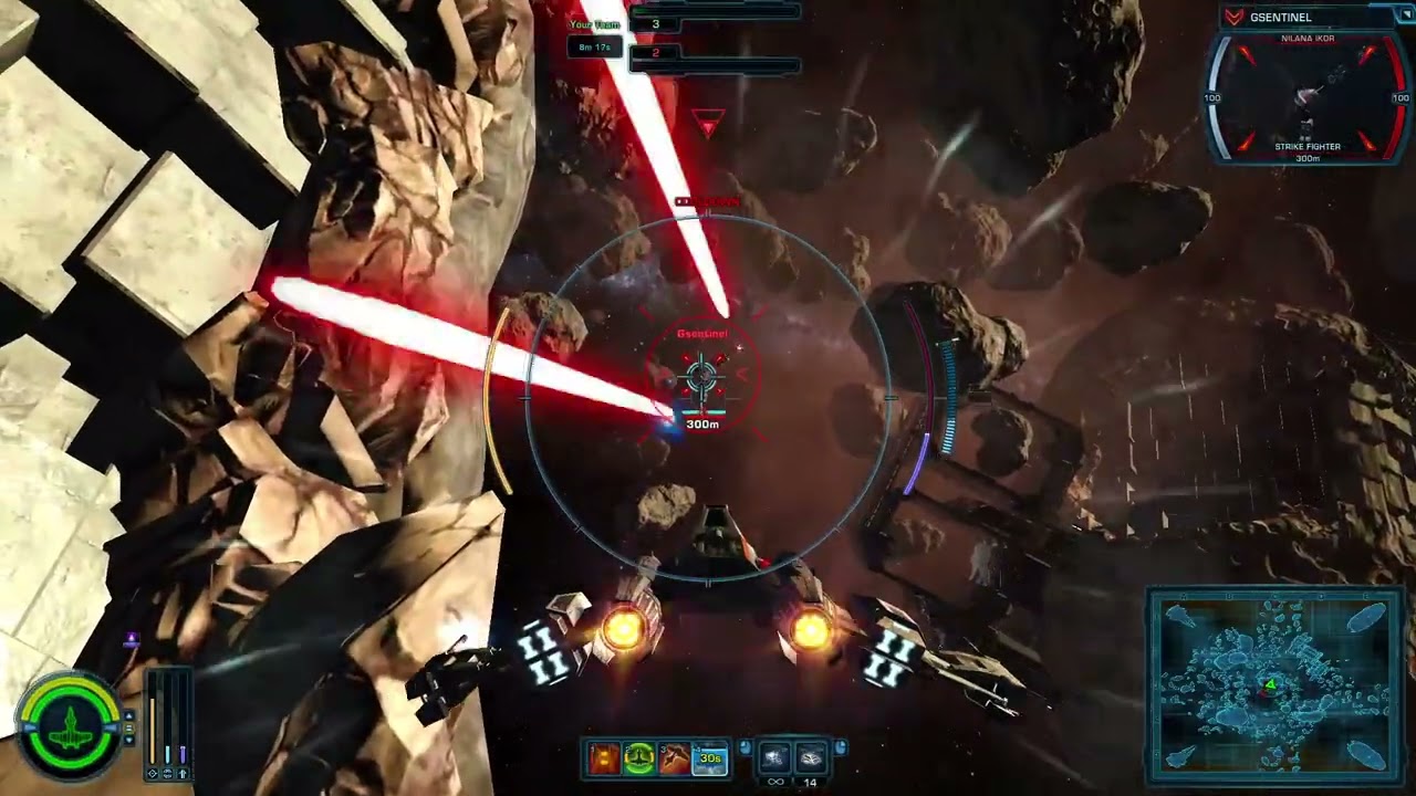 2v2 Showmatch #1  - SWTOR GSF Winter 2026 - Darth Malgus