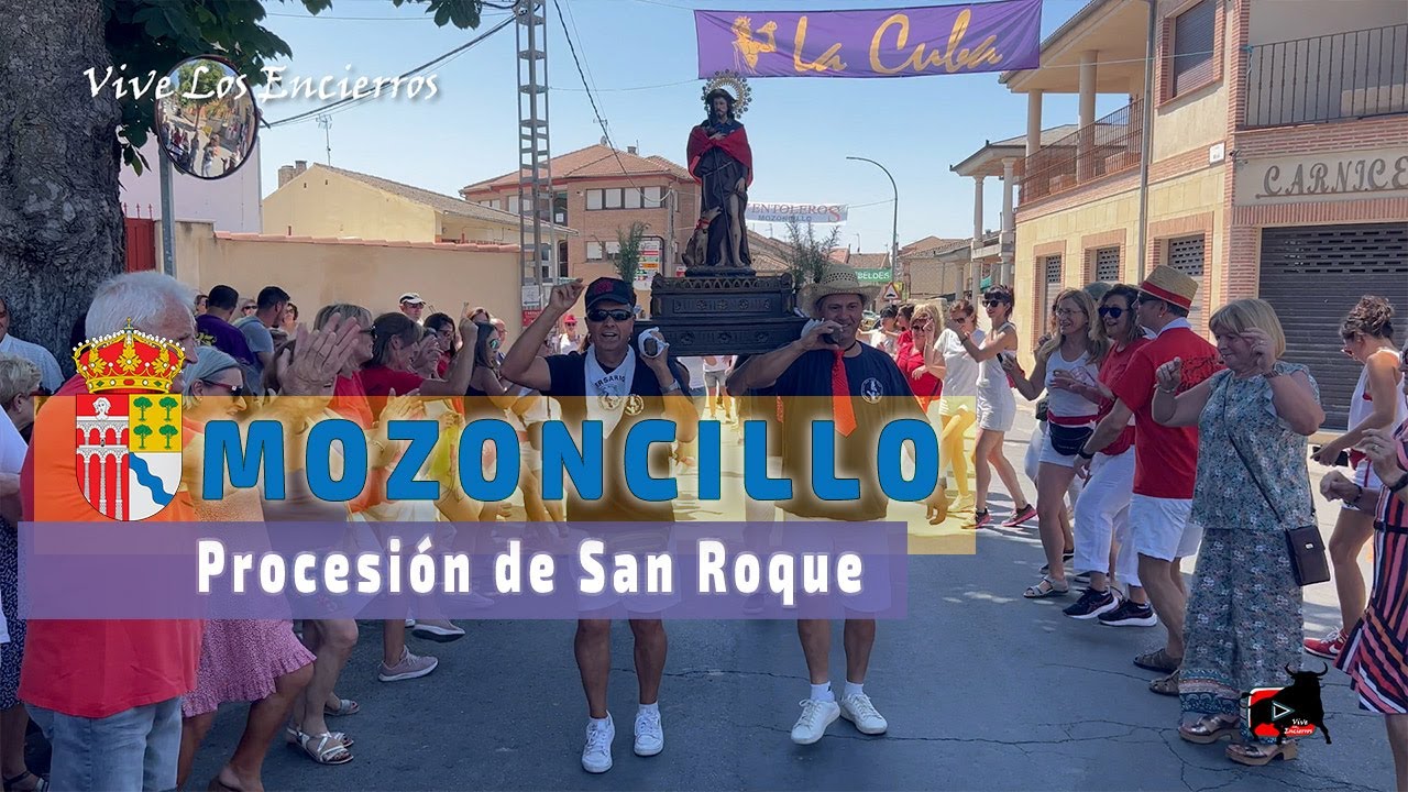 💃🕺A RITMO de JOTAS - Procesión de San Roque #mozoncillo 2023