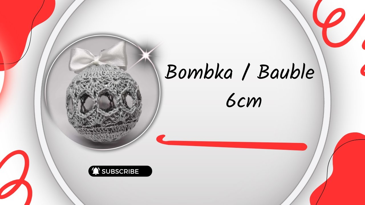 Bombka / Bauble 6cm