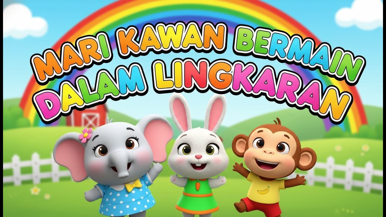 Bermain Dalam Lingkaran (Tebak Hewan) - Lagu Anak Interaktif & Edukatif | PazaKids Channel