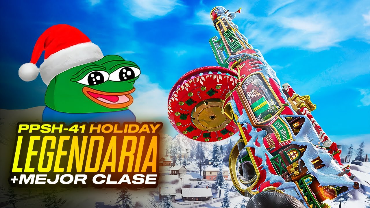 COMPRANDO la PPSH-41 LEGENDARIA de NAVIDAD | COD mobile