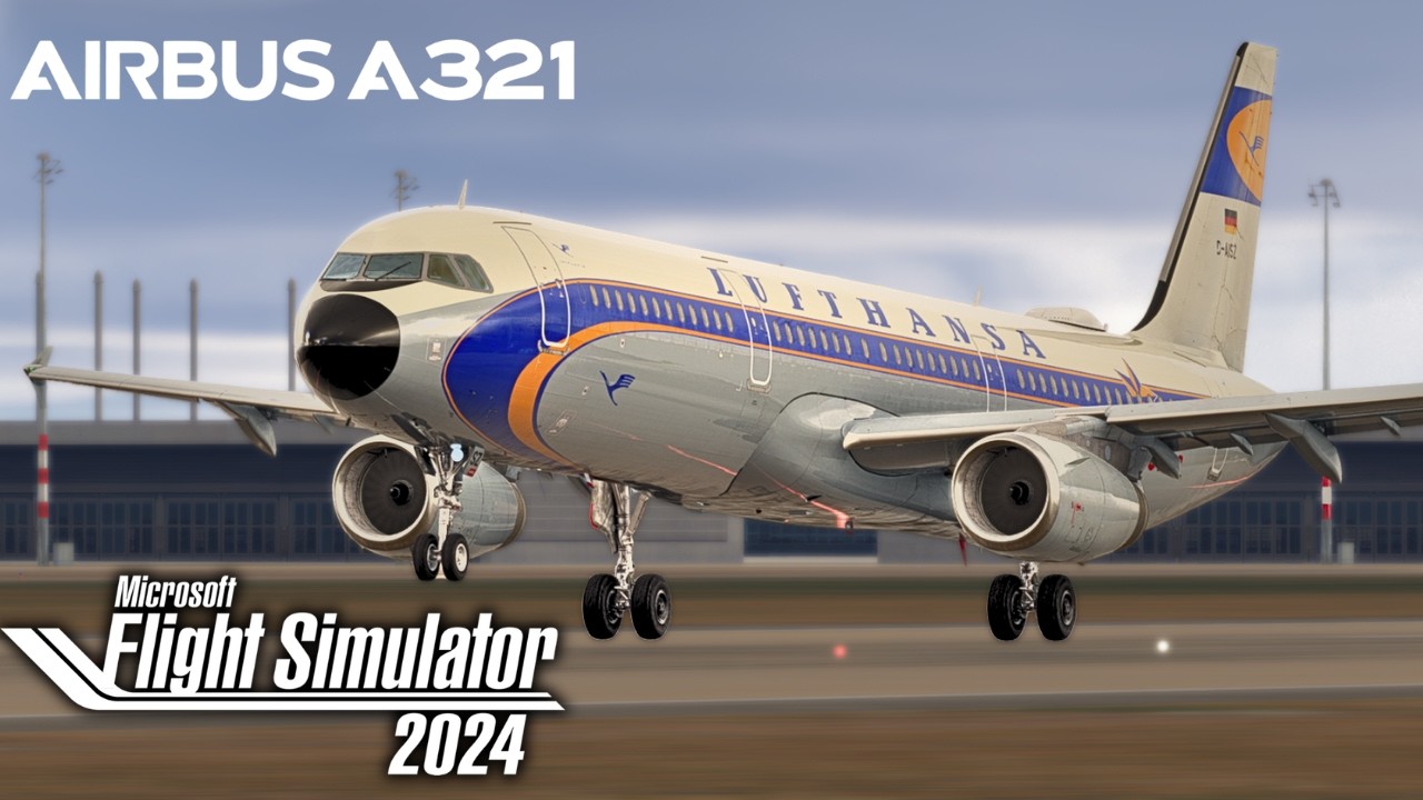 Lufthansa Realistic Ops | BERLIN- FRANKFURT | Fenix A321 RX 9070 XT MSFS2024 Español