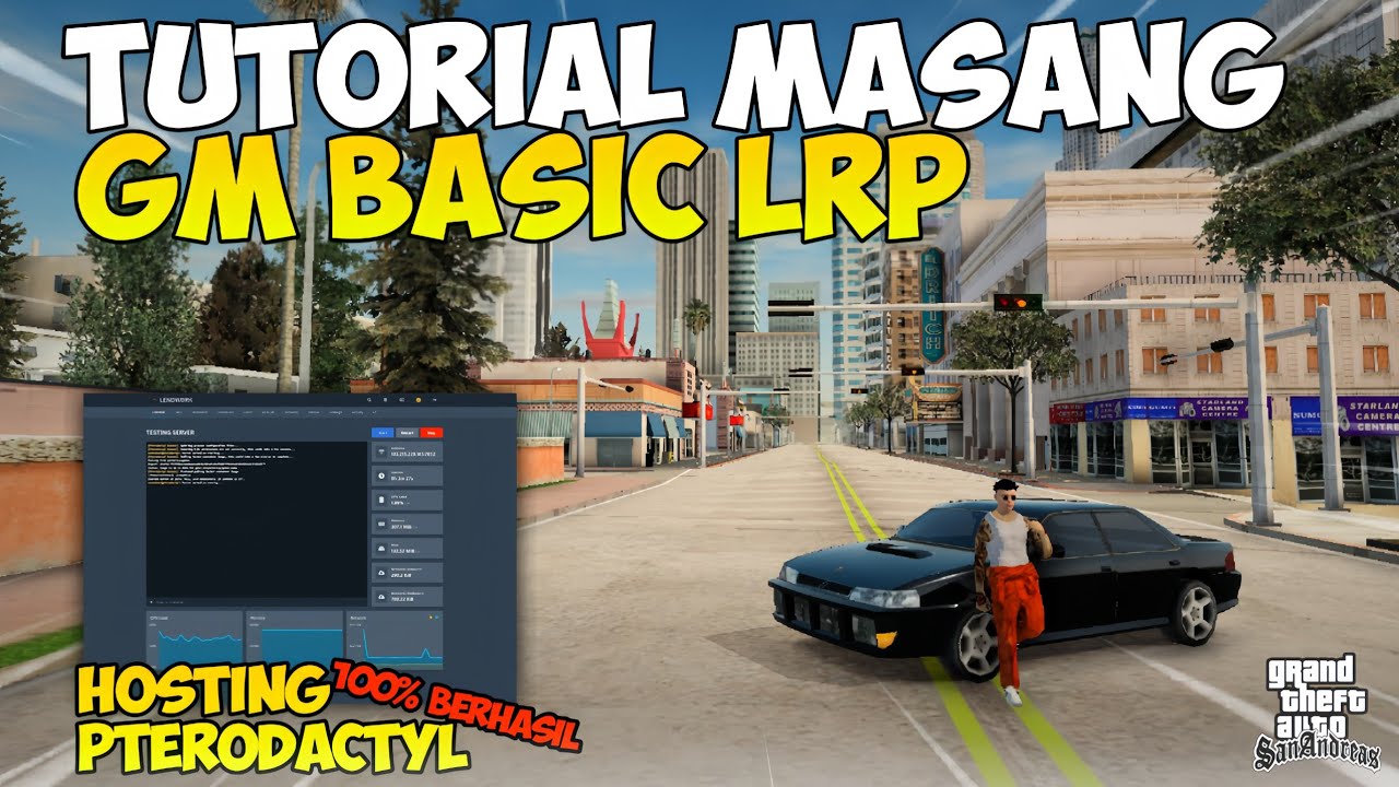TUTORIAL MEMASANG GAMEMODE BASIC LRP DI HOSTING PTERODACTYL