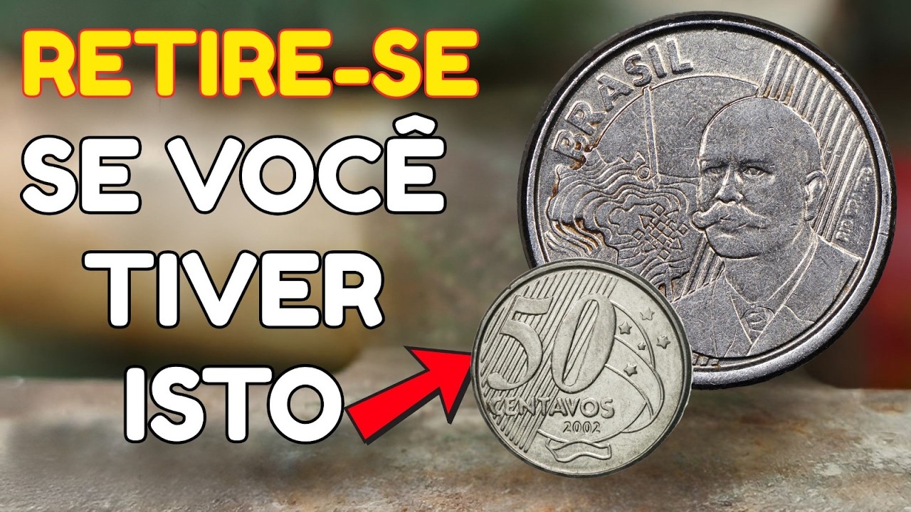 Esses Centavos do Brasil Valem Milhares de Dólares — Confira Seu Troco Agora