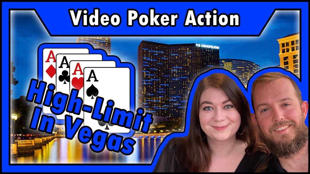 HIGH-LIMIT Video Poker ONLY! Quads at Cosmo Las Vegas &bull; The Jackpot Gents