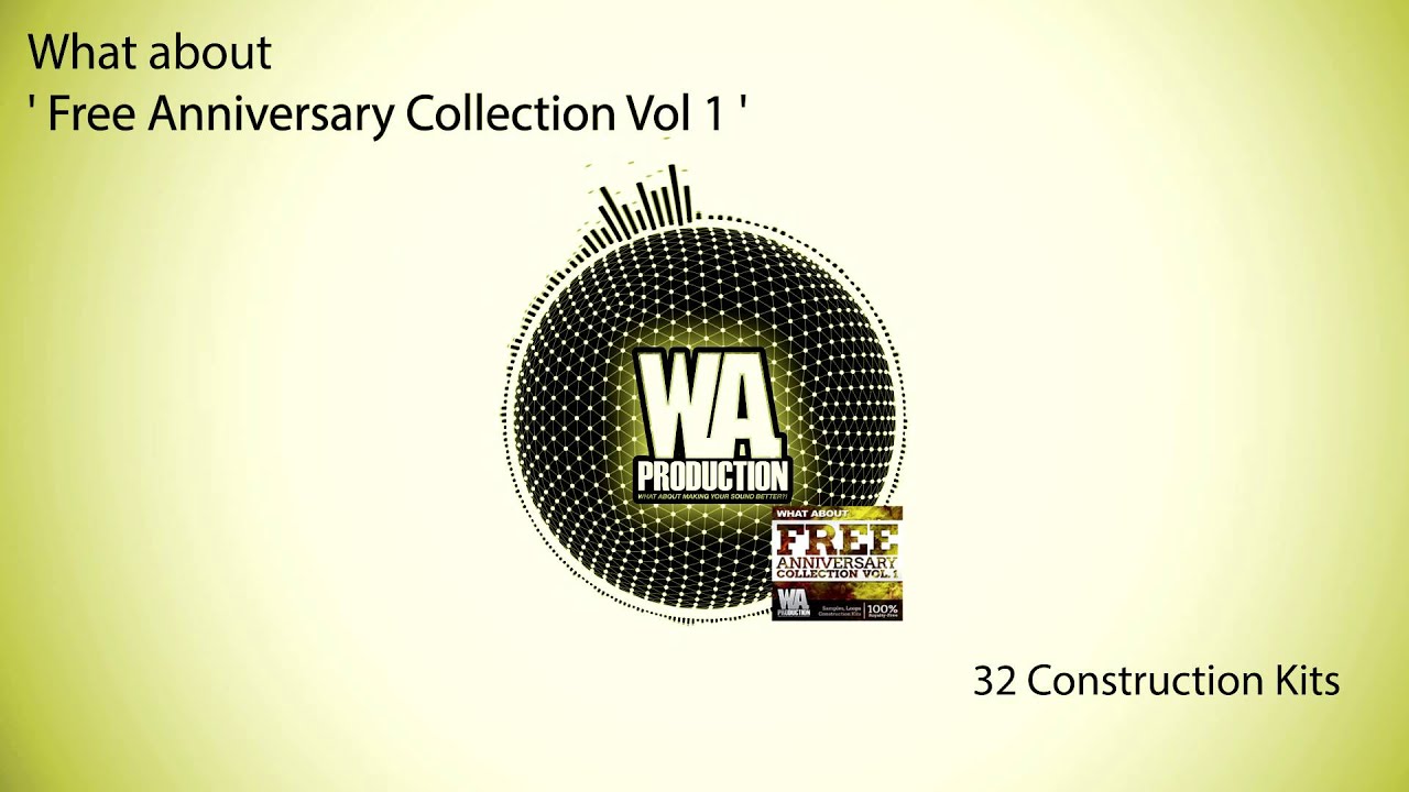 14 GB of FREE EDM Samples, Loops & Construction Kits ! Free Anniversary Collection Vol. 1