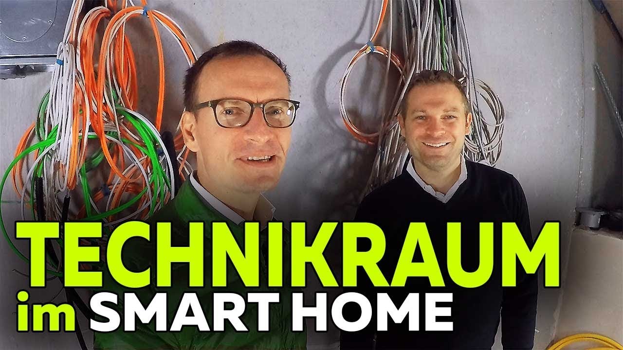 Technikraum im KNX Smart Home: Kabel beim Neubau | Smartest Home - Folge 14