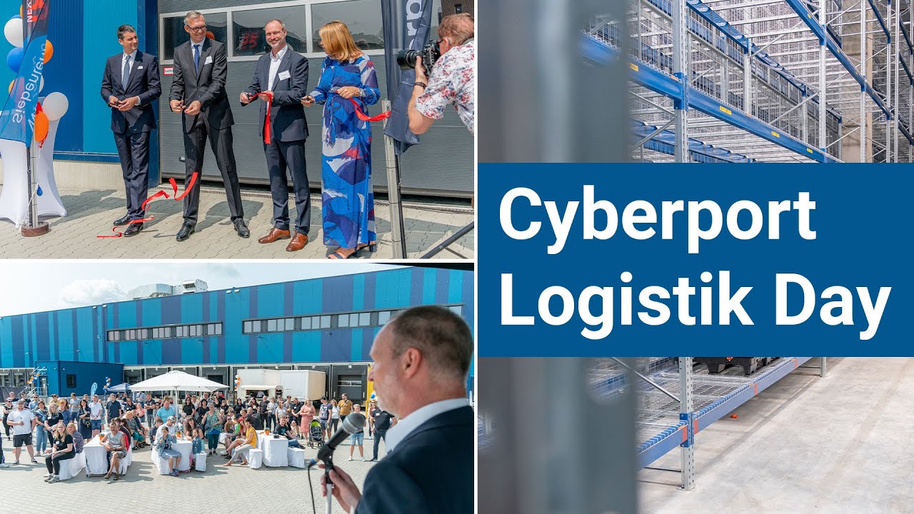 Logistik Day bei Cyberport: Wir feiern die Er&ouml;ffnung unserer Logistikerweiterung in Siebenlehn!