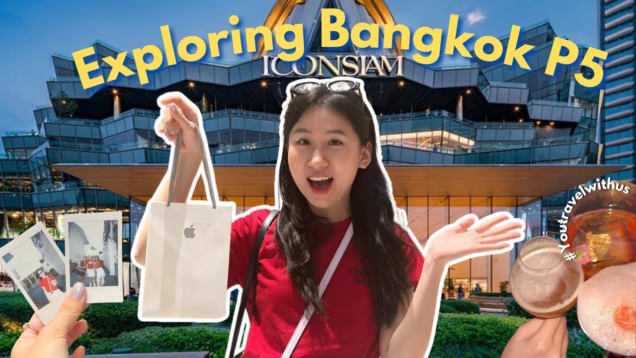 Thailand Vlog | Day 3 in Bangkok: thử đồ ăn ở foodcourt, đi Apple Store, Chupa BKK | Nabong Vlog