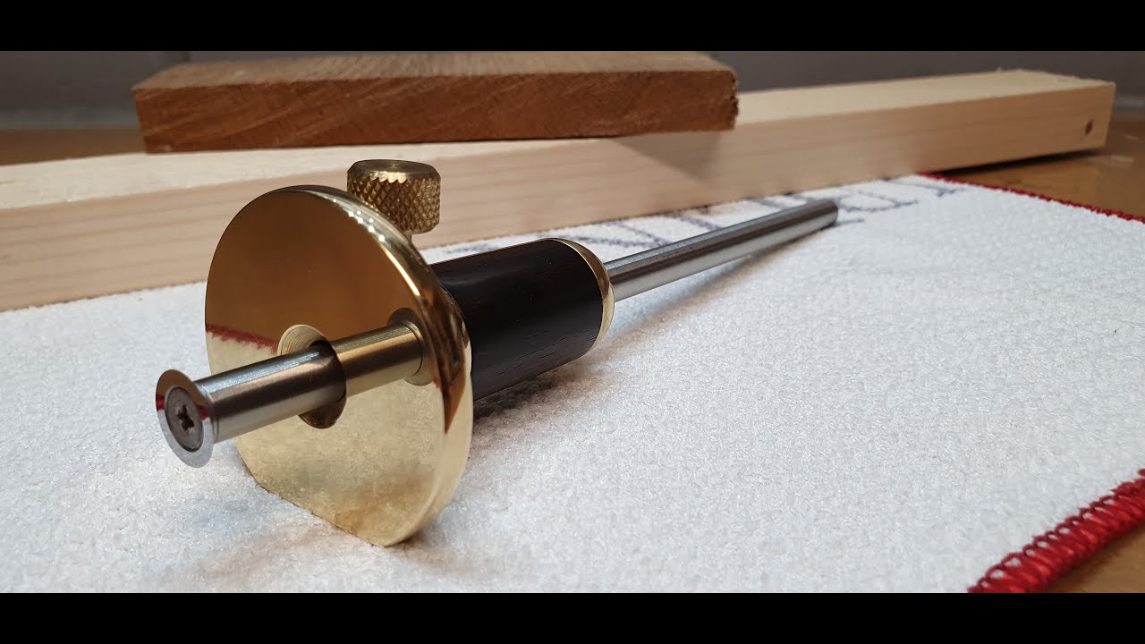I made this Wheel Marking Gauge out brass