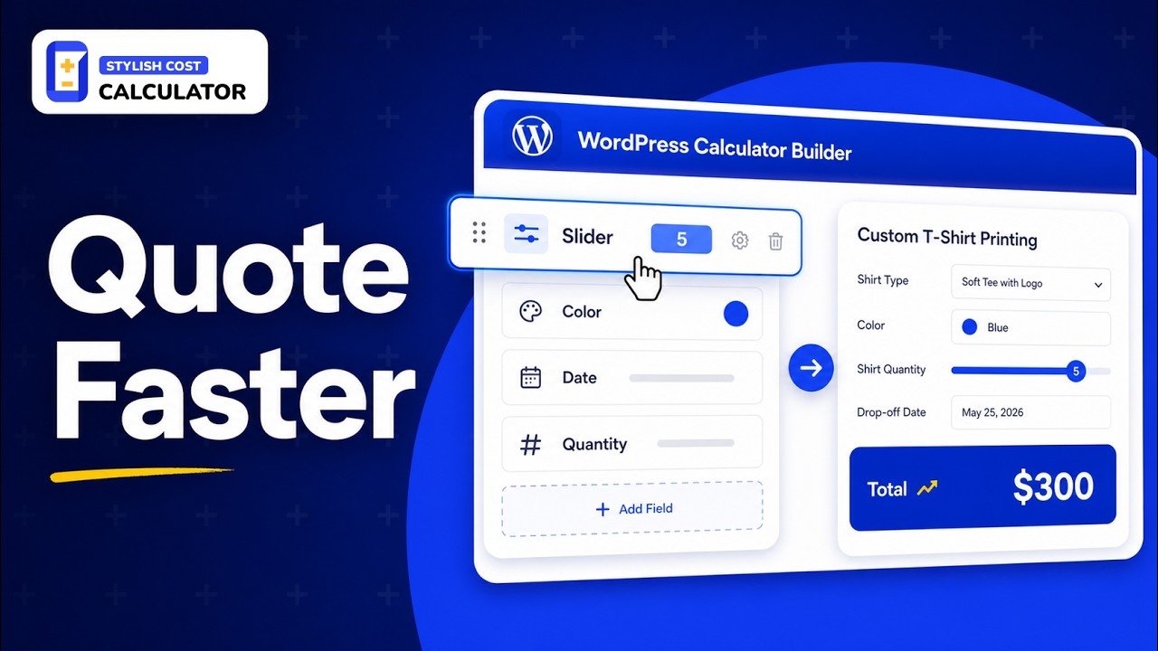 Best WordPress Cost Calculator Plugin: Stylish Pricing Made Easy! (Main Explainer Video 2024)