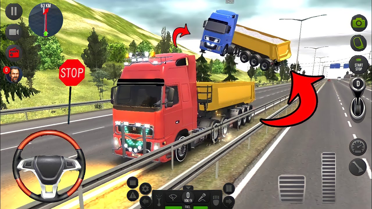 🚚THE BEST MOVE🔥FINISHED!😱Truck Simulator : Ultimate Multiplayer | Truck Game | New Update