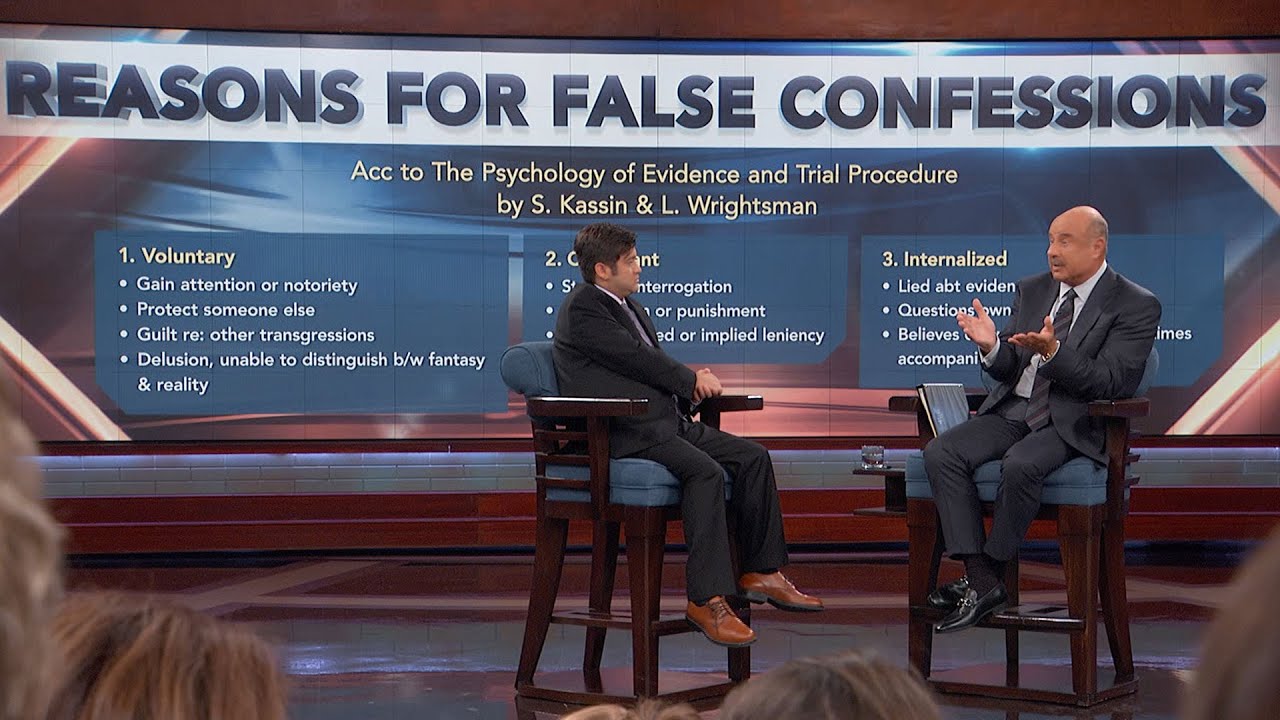 Reasons People Make False Confessions