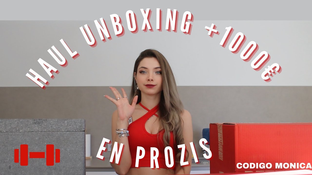 EL UNBOXING MAS GRANDE DE PROTEINA Y ROPA DEPORTIVA +1000€  | MONICA JIMENEZ #prozis #gym