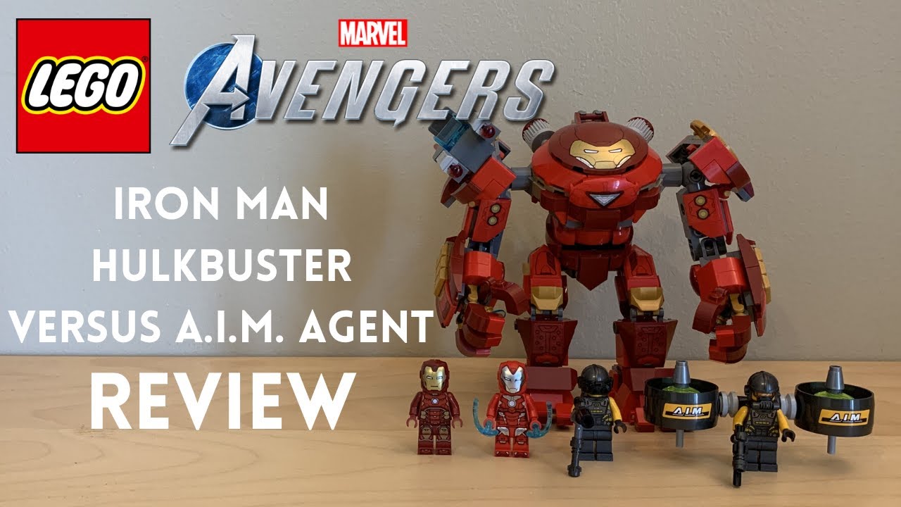 LEGO Avengers 76164 Iron Man Hulkbuster vs. A.I.M. Agent Review! Comics Rescue Minifigure!