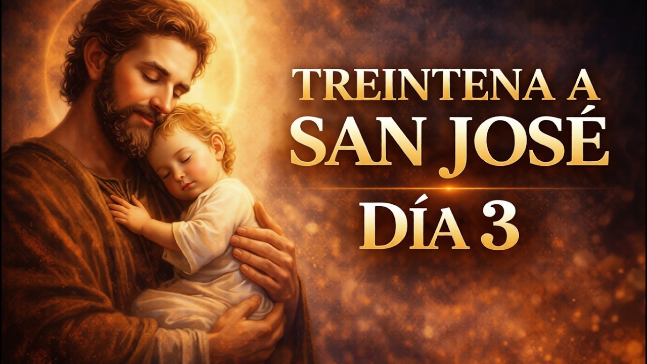 TREINTENA A SAN JOSÉ 🙏✨ | DÍA 3 | EN MI CARPINTERÍA ENCONTRARÁS LA PAZ 🌟🤍