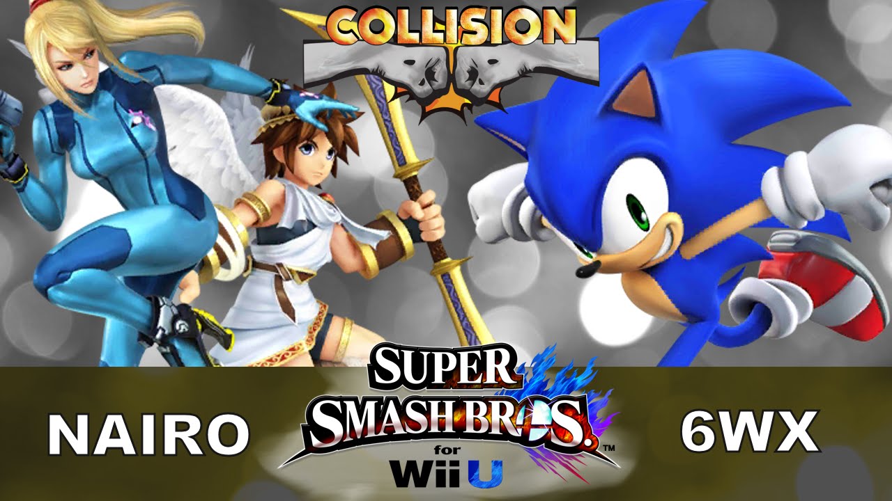 Smash Wii U Tournament - SWR Nairo (Pit/ZSS) vs 6WX (Sonic) - Collision XI
