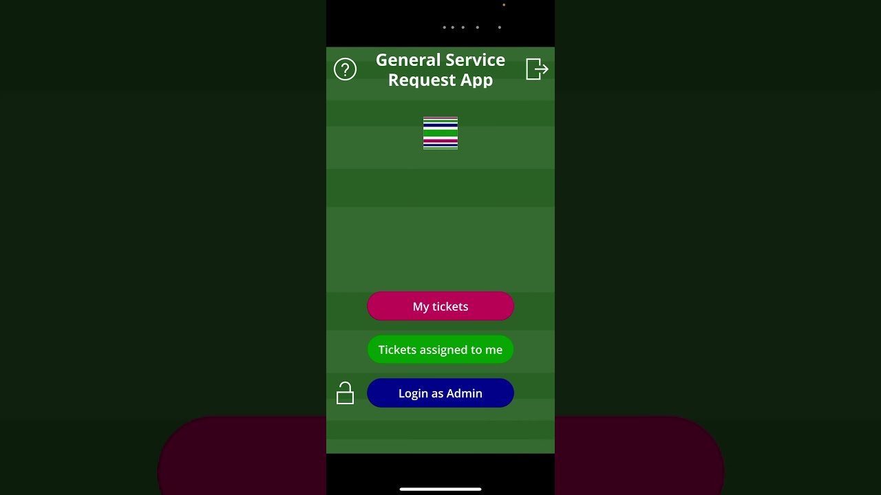 TNS General Service Request APP