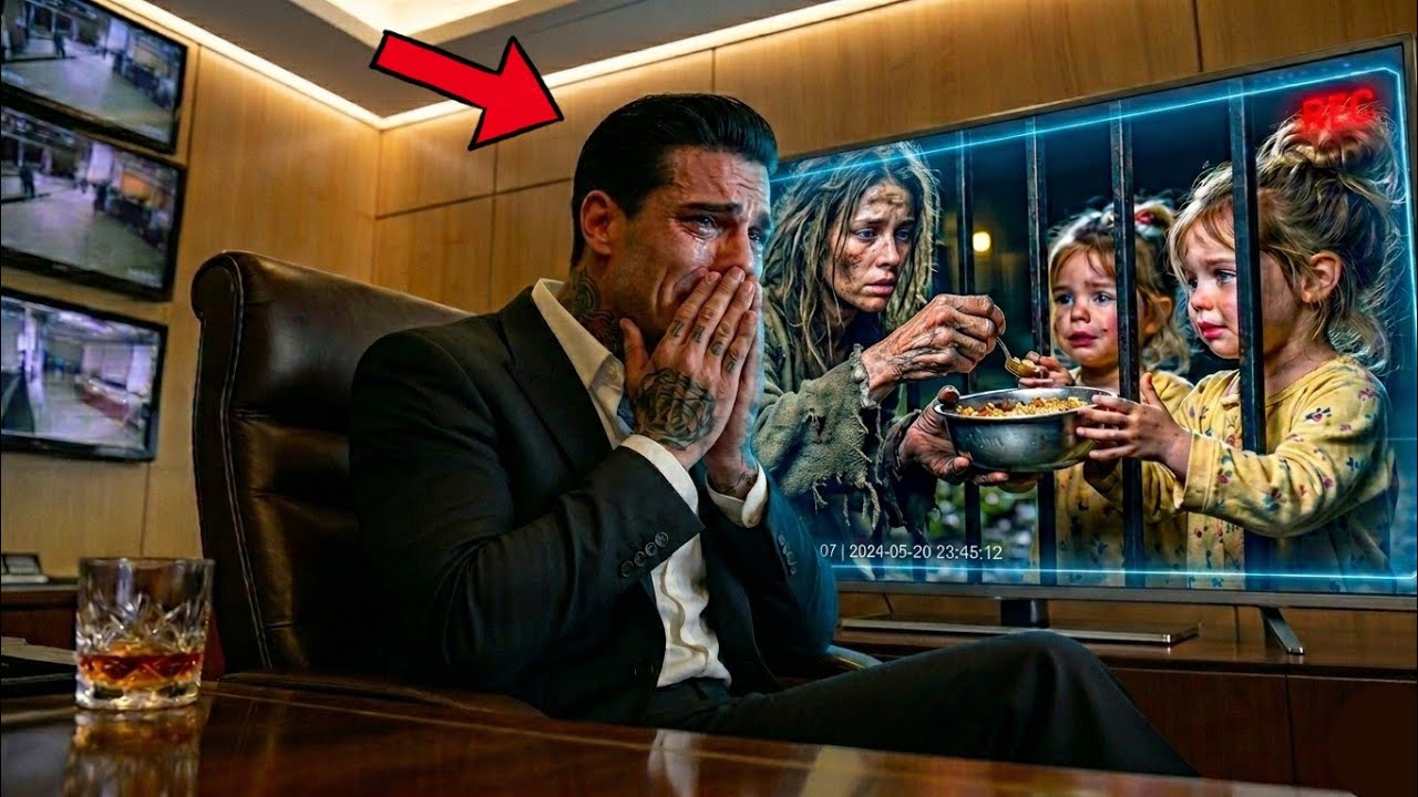 Mafia Boss Installs 11 Cameras to Catch a Thief—Finds a Homeless Woman Feeding His Kids Every Night