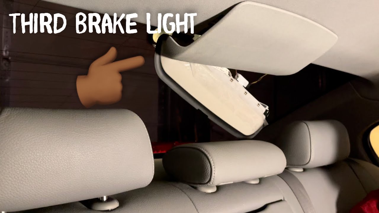 DIY How To Remove And Replace Your Third Brake Light On 2011 328i