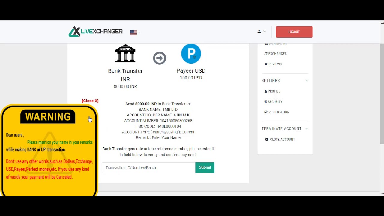 Exchanger Script | CryptoExchanger v4.1 &ndash; Advanced E-Currency Exchanger