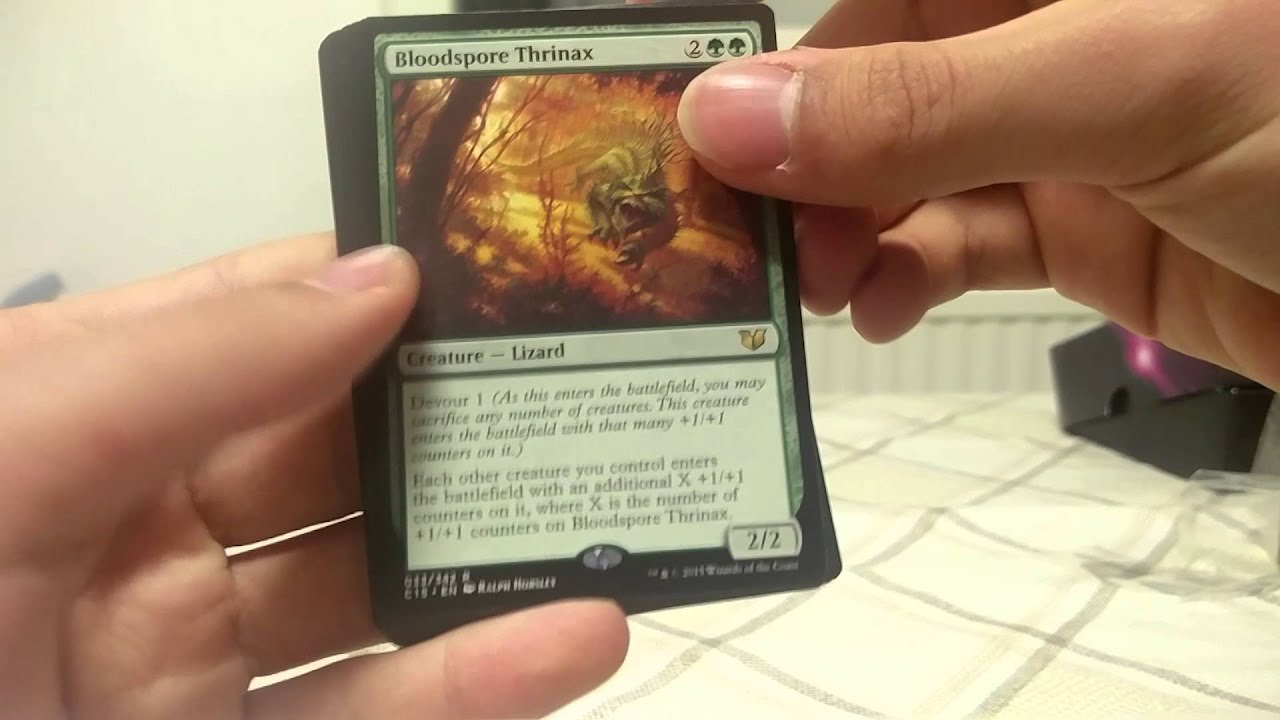 Magic the Gathering Commander 2015 - Plunder the Graves