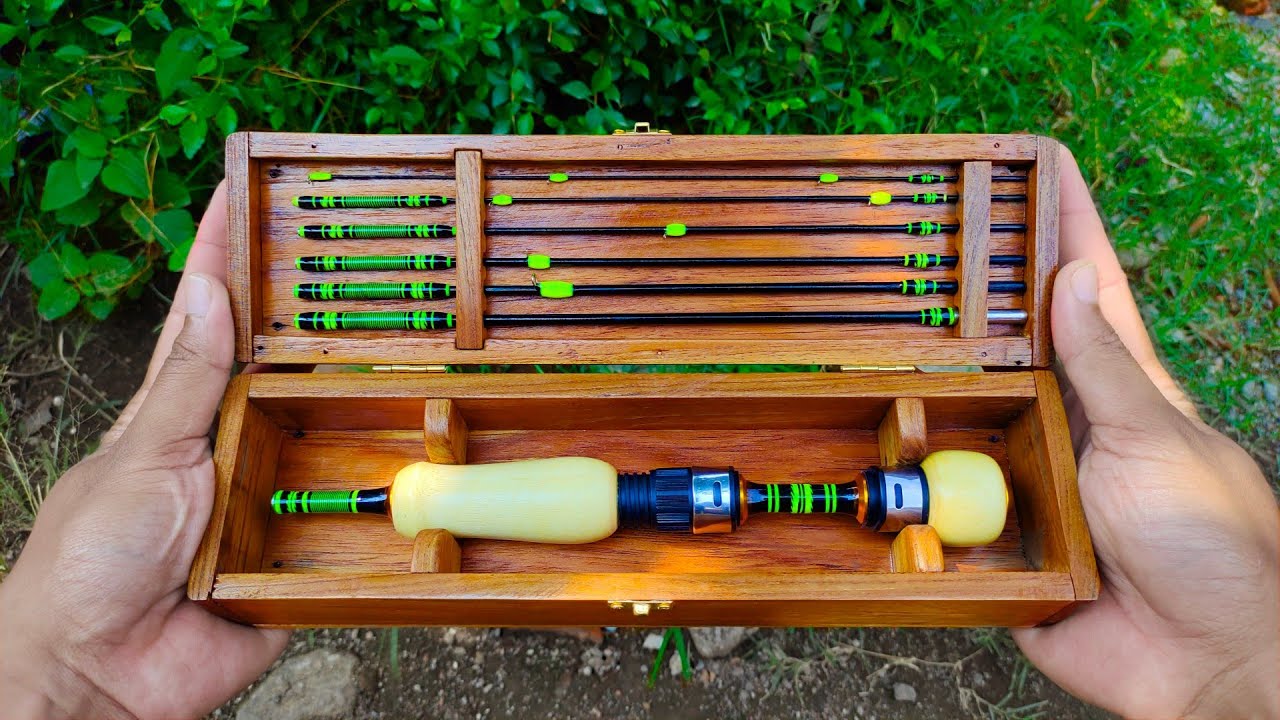 Membuat Joran Tanago Stream - Microfishing Travel Rod 