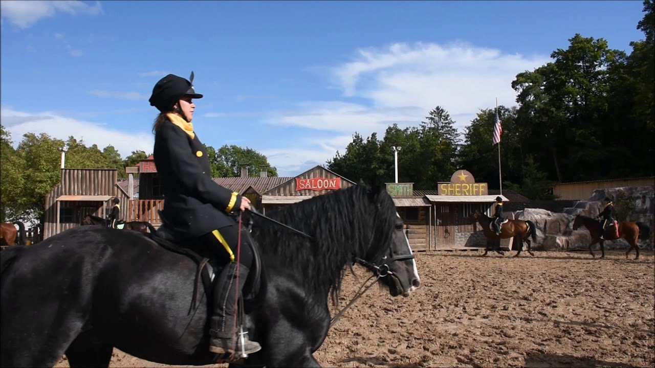 Reitershow zum Westernfest M&ouml;nsheim 2017 - Die Reiter der Kavallerie