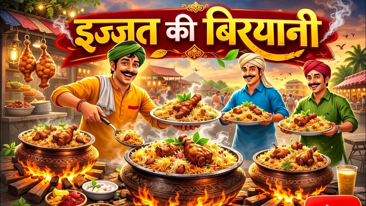 इज्जत की बिरयानी | ijjat ki biryani | hindi kahani | kahaniya | moral story | cartoon story 
