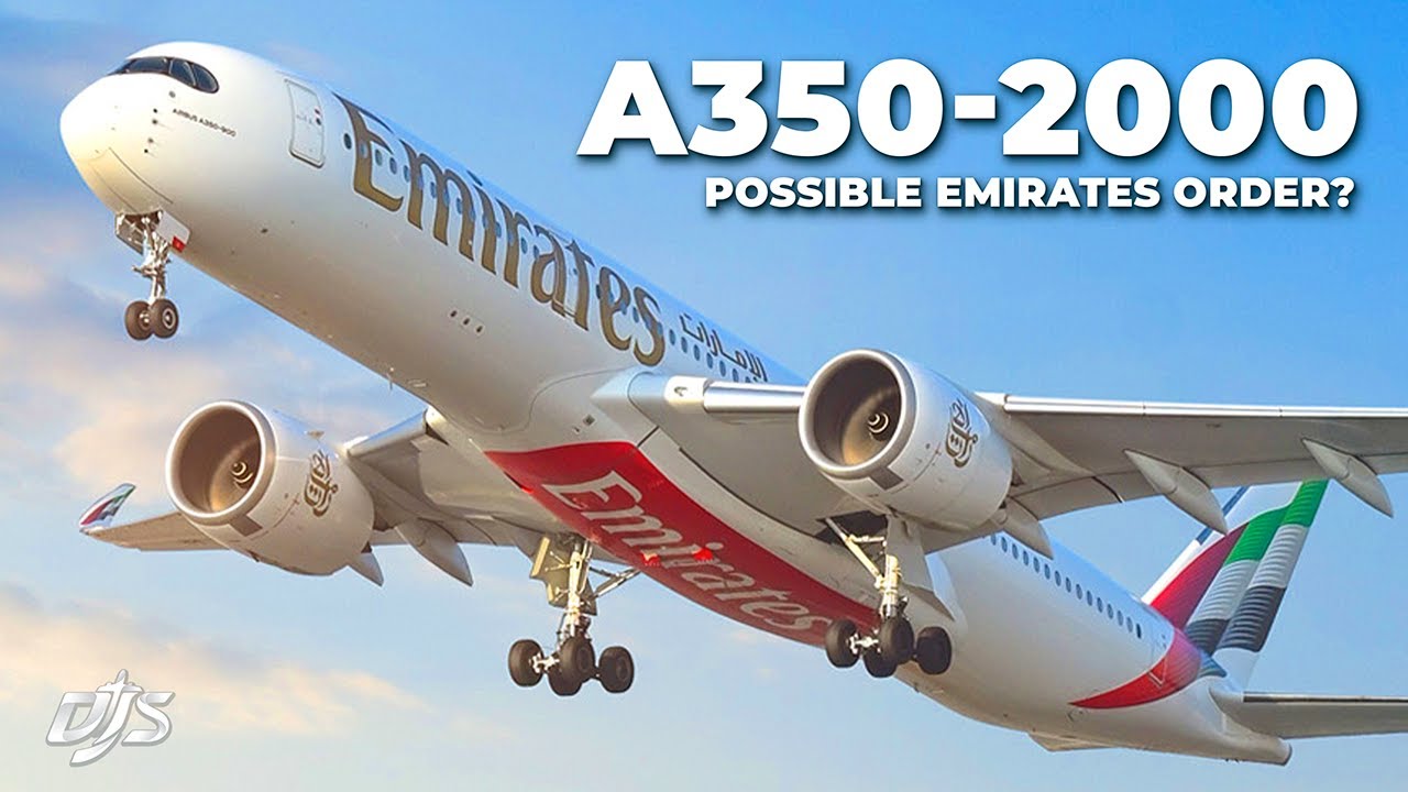 Компания Emirates хочет приобрести самолет A350-2000?