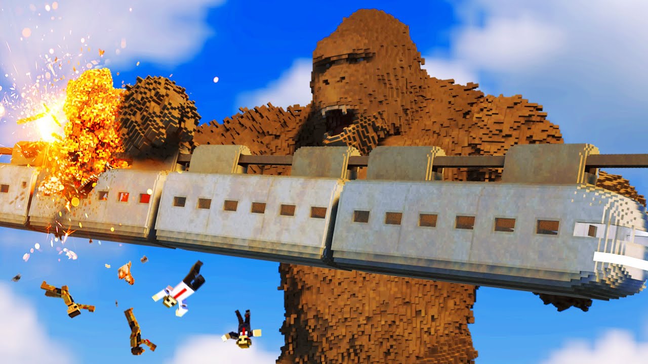 Realistic MONORAIL TRAIN Crashes 😱 Teardown