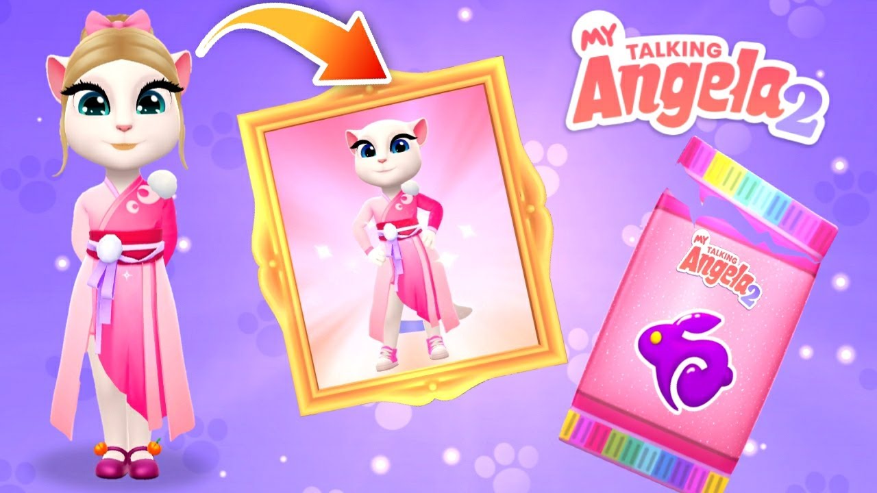 My Talking Angela 2 New Sticker Book and Dress 👗Update and  Gameplay Walkthrough
