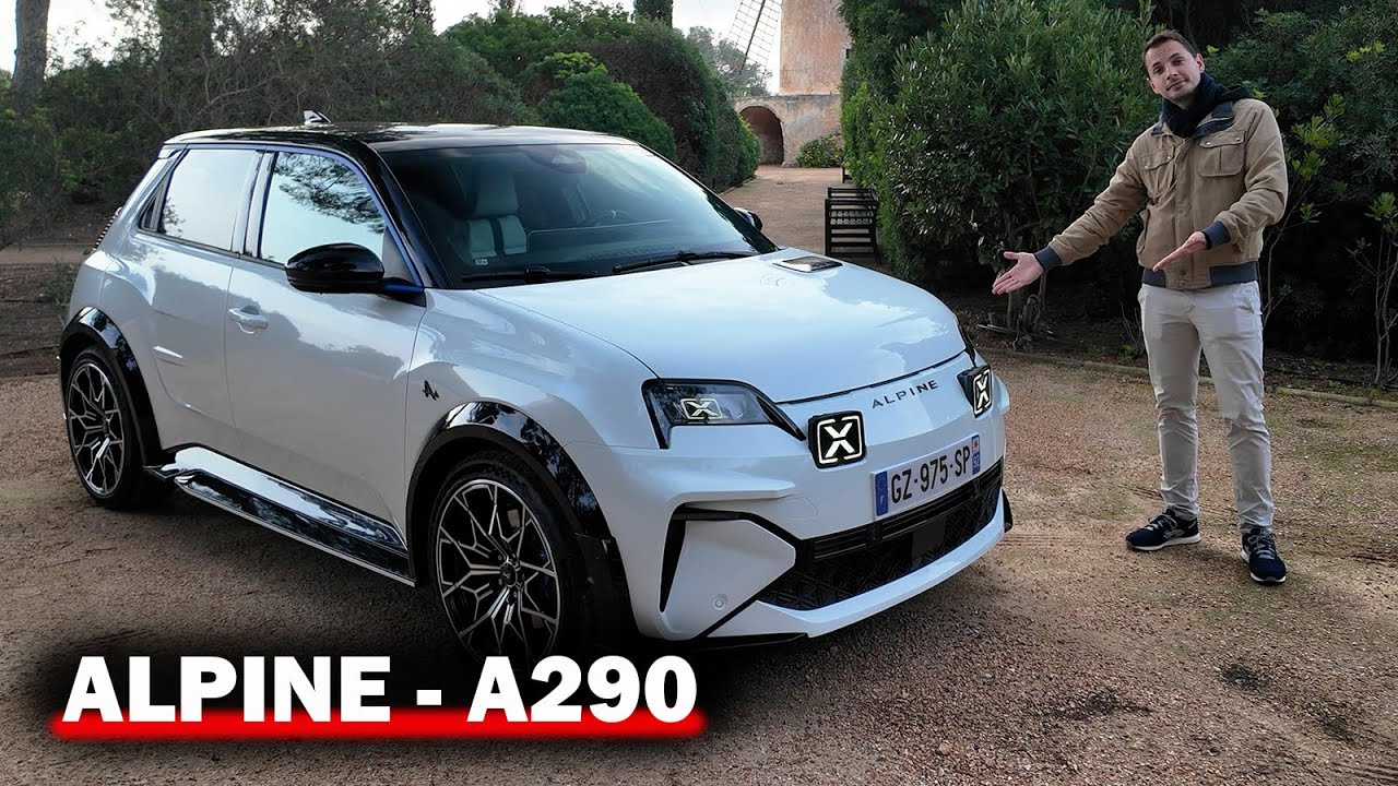 Nouvelle ALPINE A290 ! Le tout Premier Essai Sur Route !