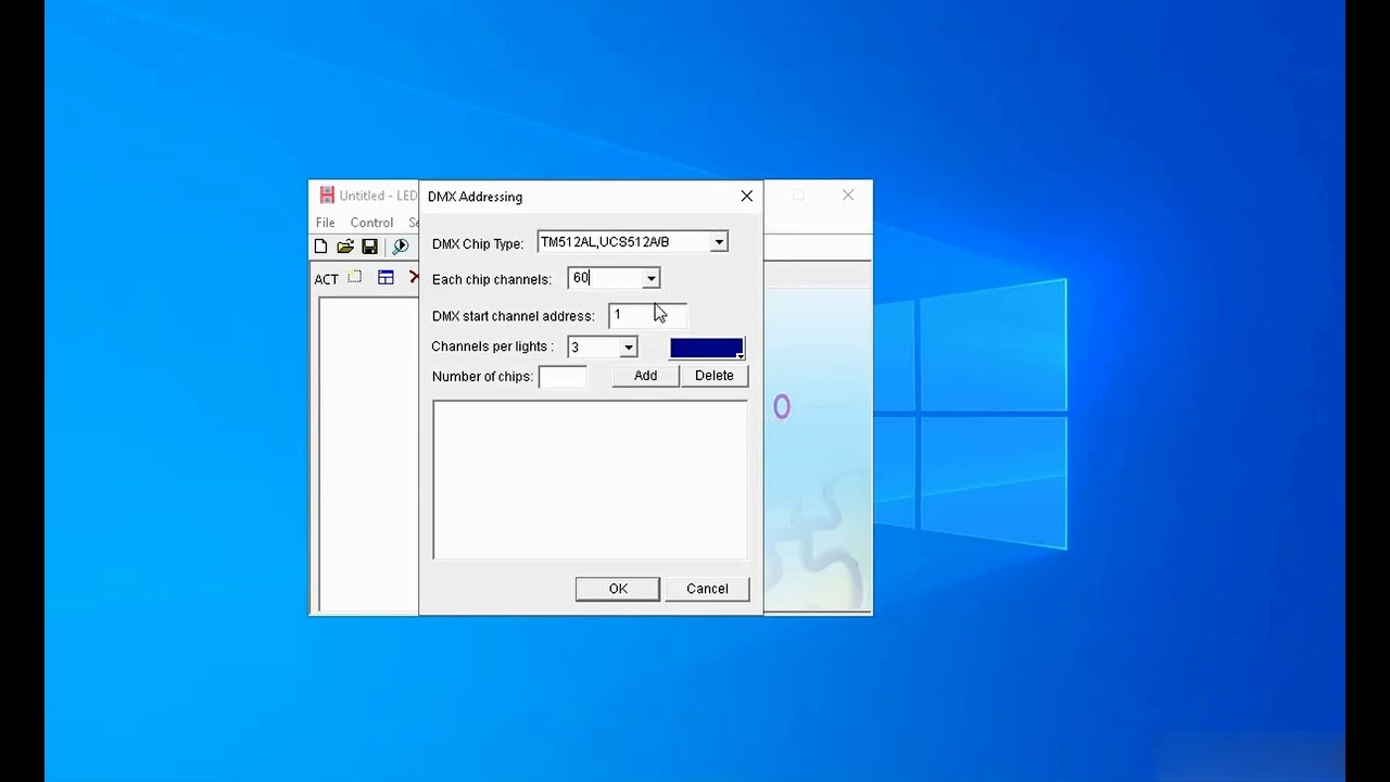 how to set address with ledstudio online with h807sa led controller #address  #settings #h807
