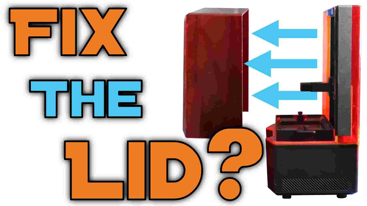 𝙍𝙚𝙨𝙞𝙣 Printer 𝗖𝗼𝘃𝗲𝗿 𝗠𝗼𝗱 - How to Upgrade SLA Printer Lid (Saturn 2 + Other)