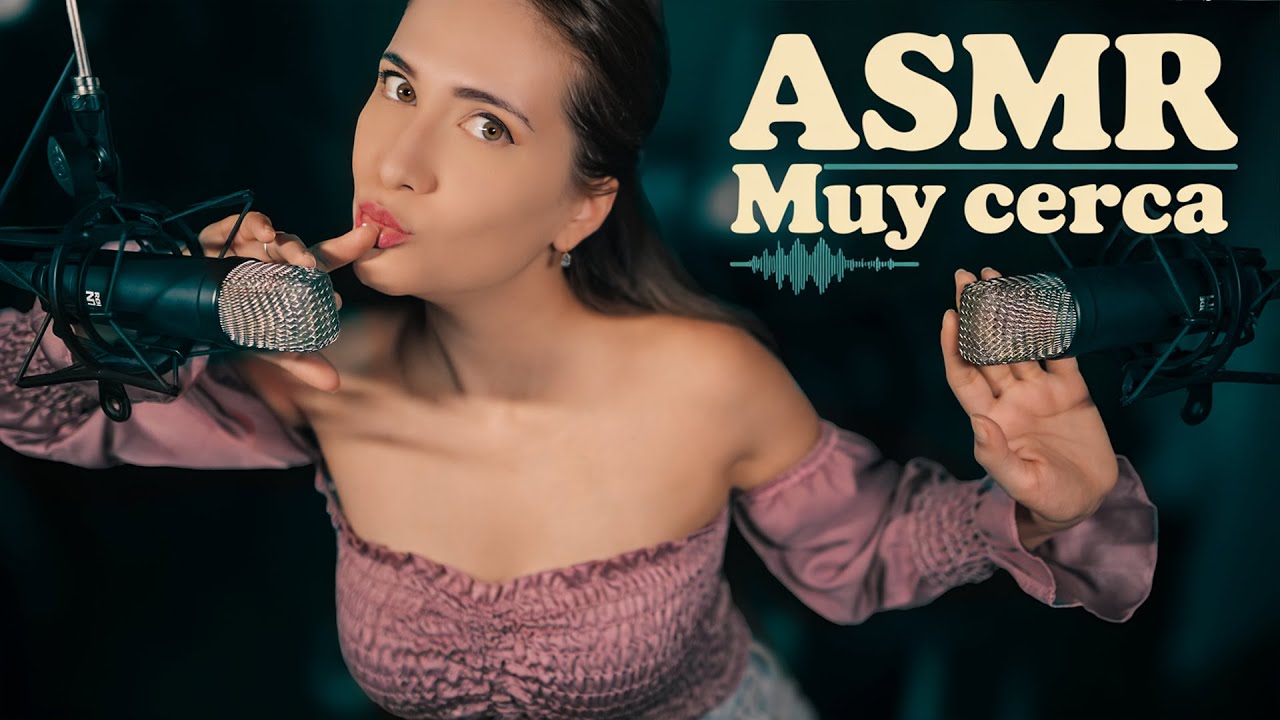 ASMR: Sussuros muy CERCA al micrófono 😴 Afirmaciones positivas para dormir profundamente
