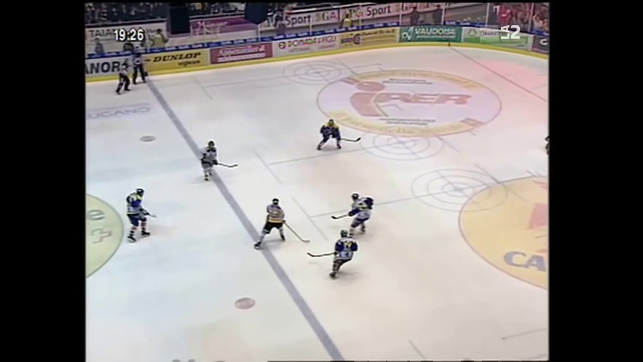 Finale Playoff 2003 Lugano Davos 4-0 ultimi secondi e poi Lugano è Campione Svizzero