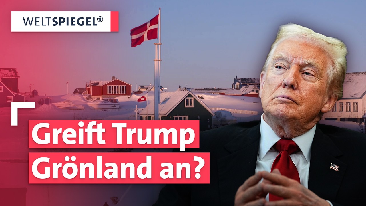 USA gegen Dänemark: Marschiert Trump jetzt in Grönland ein?  | Weltspiegel