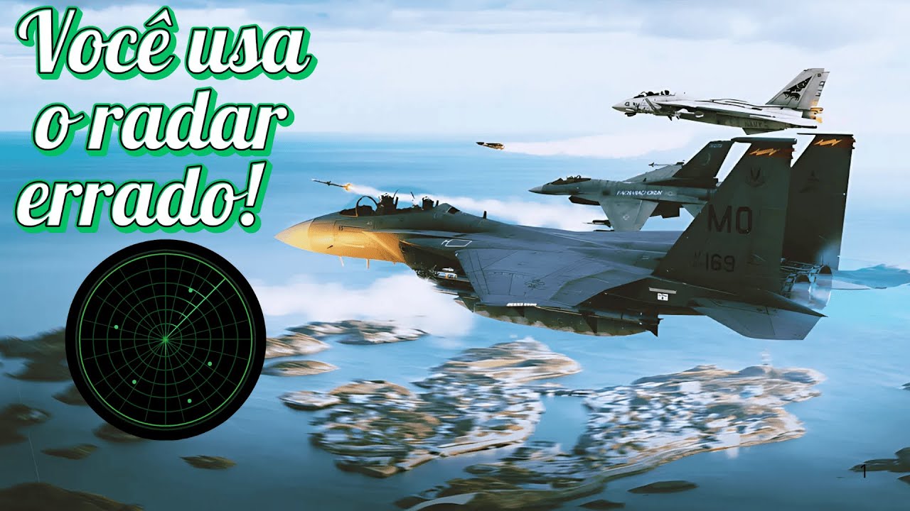 O radar do seu caça está te sabotando! Veja como CONFIGURAR do jeito certo!